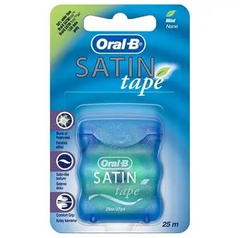 Зубная нить Oral-B Satin Tape Мята, 25 м