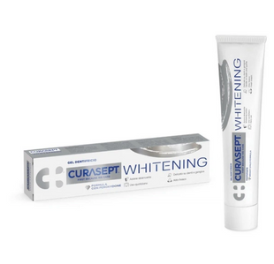 Отбеливающая зубная паста Curasept Whitening, 75 мл