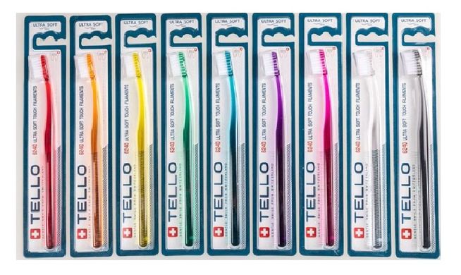 Зубна щітка Tello 6240 Ultra Soft, d 0,10mm