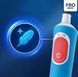 Електрична зубна щітка дитяча Braun Oral-B D103 Pro Kids SpiderMan + додаткова насадка, Блакитний