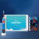 Електрична зубна щітка дитяча Braun Oral-B D103 Pro Kids SpiderMan + додаткова насадка, Блакитний