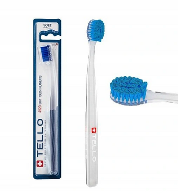 Зубна щітка Tello 4920 Soft, d 0,12mm