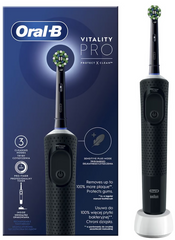 Електрична зубна щітка Oral-B D103 Vitality Pro Protect X Clean Black