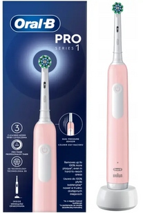 Електрична зубна щітка Braun Oral-B Pro Series 1 Pink D305.513.3X