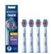 Сменные насадки для электрической зубной щетки Oral-B EB18 3D White 4 шт