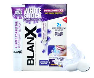Набір для відбілювання зубів BlanX Shock Purple Treatment з LED системою