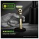 Набір для гоління Gillette Labs Champion Gold Edition: бритва + підставка + гель 200 мл + крем 100 мл