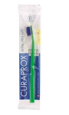 Зубна щітка ортодонтична Curaprox CS 5460 Ultra SOFT Ortho, м'яка упаковка!
