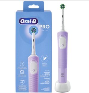 Електрична зубна щітка Oral-B D103 Vitality Pro Protect X Clean Violet
