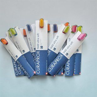Набір зубних щіток Curaprox 5460 Ultra Soft, 3 шт, паперова упаковка