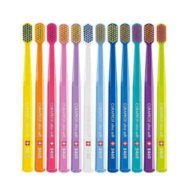 Набір зубних щіток Curaprox 5460 Ultra Soft, 3 шт, паперова упаковка