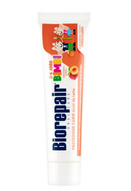 Зубна паста для дітей Bio Repair Веселе мишеня Kids від 0 до 6 років з персиком