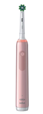 Набор зубных щеток Braun Oral-B Pro 3 3900N Cross Action Black+Pink 3 насадки в комплекте (D505.533.3H)