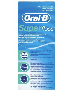 Зубна нитка ORAL-B Super Floss, 50 м
