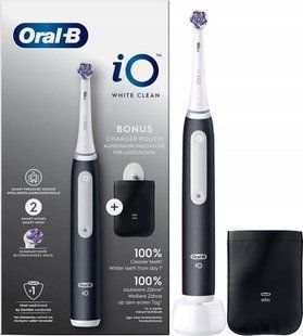 Електрична зубна щітка Oral-B iO Series 3 Black, Черный